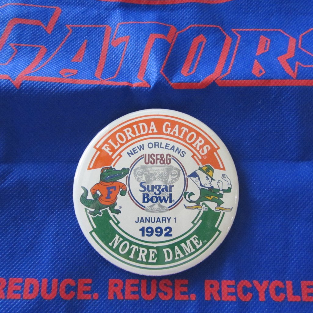 Florida Gators Button